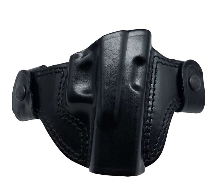 Fondina Vega Cuoio FV112 per Glock 19/23/17/22/26/27/31/32 - NERO-SX
