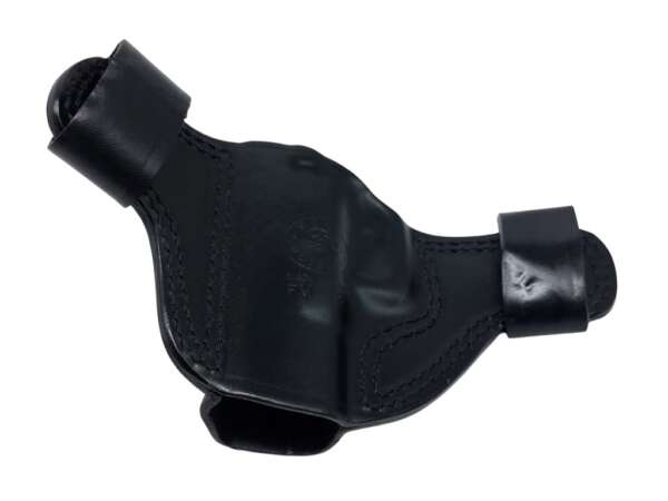 Fondina Vega Cuoio FV112 per Glock 19/23/17/22/26/27/31/32 - NERO-DX - immagine 3