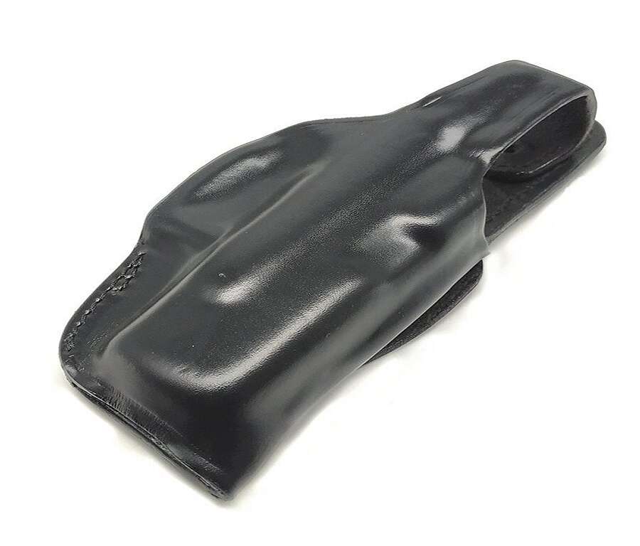 Fondina Vega cuoio da fianco T111 per Glock 26 27 - NERO-DX