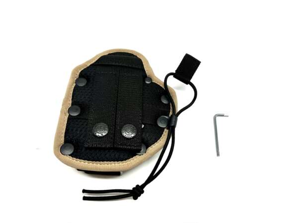 Fondina Vega polimero VKK804 per Glock 17 22 26 31 37 serie VKK8 - VERDE-SX - immagine 6