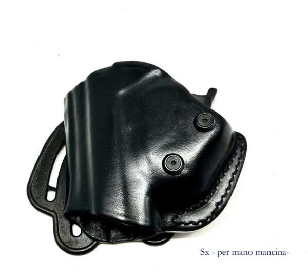 Fondina Vega cuoio NS100 beretta 92 98 serie NS1 - NERO-DX - immagine 2