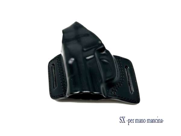 Fondina Vega cuoio tanga F103 sig sauer P226 P228 beretta 8000 - MARRONE-DX - immagine 2