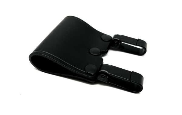 Passante cuoio Vega 2 moschettoni 1V05 - immagine 2