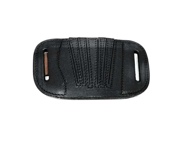 Fondina Vega cuoio e elastico FA111 per Beretta 81 84 85 - NERO-SX