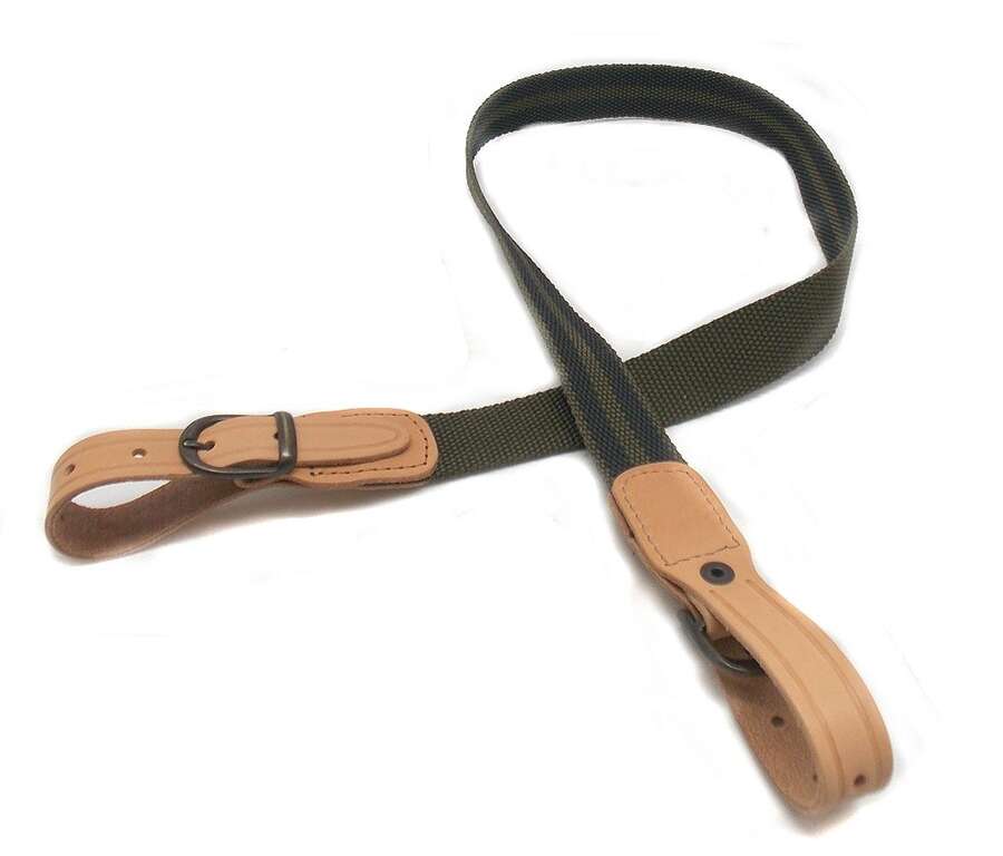 Bretella Vega in tela verde con antiscivolo 2BR04 per fucile