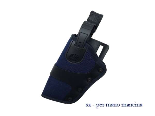 Fondina Vega cordura P250 Beretta 92 98 serie P2 - BLU-SX - immagine 2