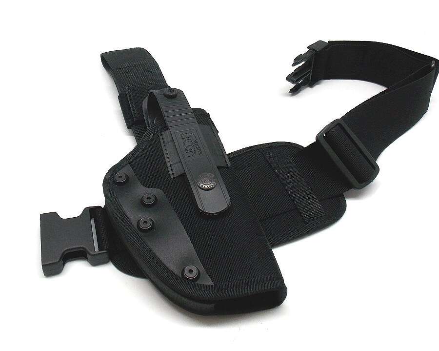 Fondina Vega cordura coscia PA260 per beretta 92 98 serie PA2 - NERO-DX