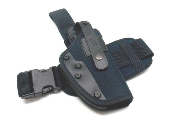 Fondina Vega cordura coscia PA260 per beretta 92 98 serie PA2 - NERO-SX - immagine 3