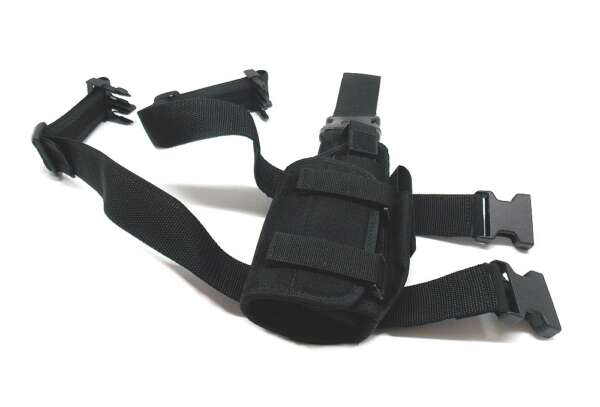 Fondina Vega cordura cosciale PA280 Beretta 92 98 - VERDE-DX