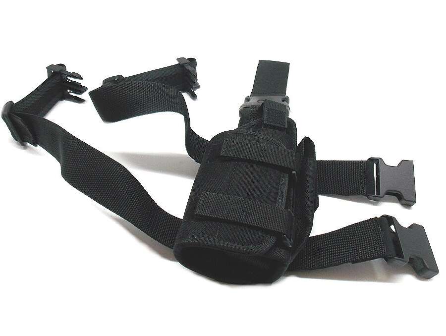 Fondina Vega cordura cosciale PA280 Beretta 92 98 - VERDE-DX