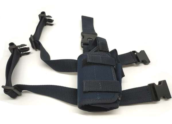 Fondina Vega cordura cosciale PA280 Beretta 92 98 - BLU-DX - immagine 5
