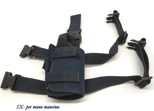 Fondina Vega cordura cosciale PA280 Beretta 92 98 - VERDE-DX - immagine 7