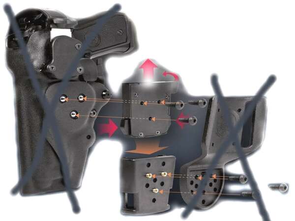 Passante Vega a connessione rapida 8K31 per fondina polimero - immagine 3