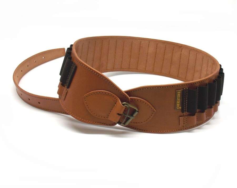 Cartuccera Delfiero cuoio carabina 30.06