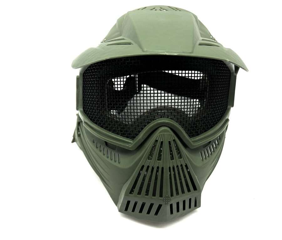 Maschera in plastica soft air