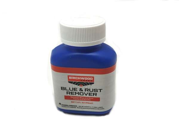 Sbrunitore e togli ruggine Birchwood blue e rust remover 90 ml per armi prima della brunitura