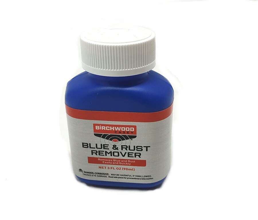 Sbrunitore e togli ruggine Birchwood blue e rust remover 90 ml per armi prima della brunitura