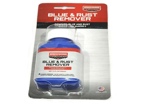 Sbrunitore e togli ruggine Birchwood blue e rust remover 90 ml per armi prima della brunitura - immagine 2