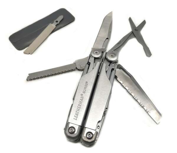 Pinza Leatherman Surge LE830165 21 usi multiuso con fodero - immagine 3