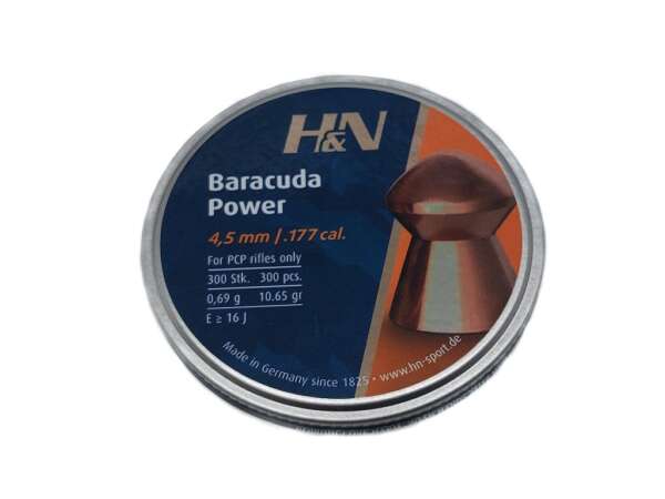 Pallini HN Baracuda Power 4,5 ramati per carabina aria compressa