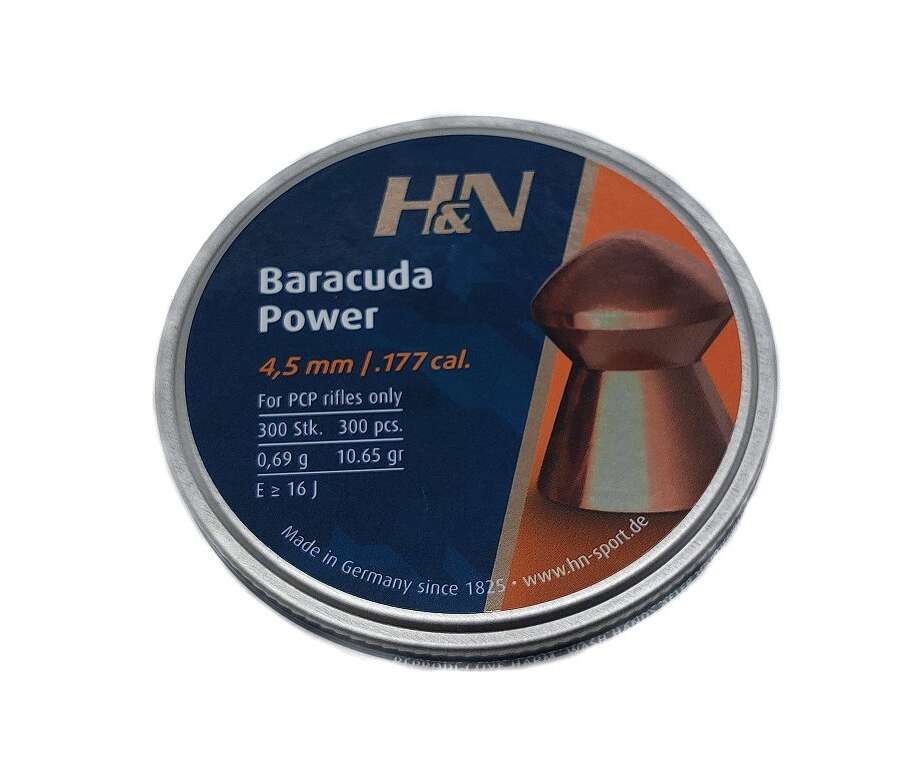 Pallini HN Baracuda Power 4,5 ramati per carabina aria compressa