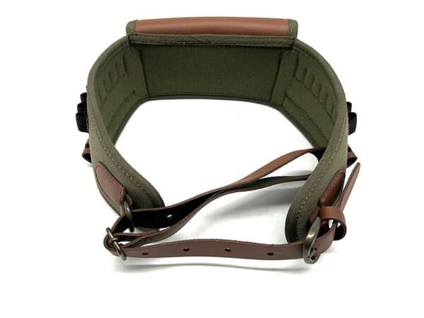 Cartuccera Radar carabina cordura e pelle 14 celle - immagine 4