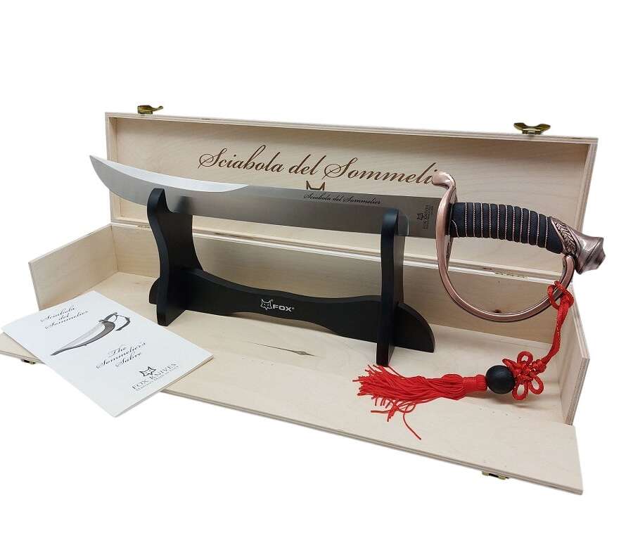 Sciabola Fox del sommelier FX2006B manico ramato