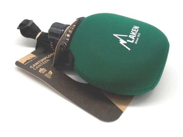 Borraccia Laken in alluminio foderata in neoprene verde - immagine 2