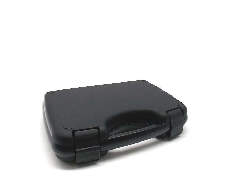 Valigetta porta pistola in plastica nera neutra 305x185x64 mm