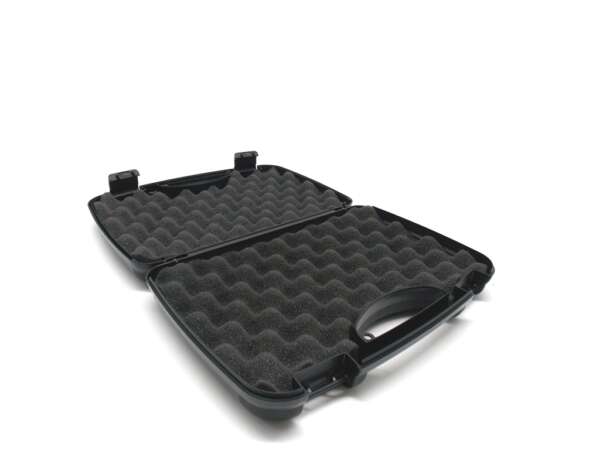 Valigetta porta pistola in plastica nera neutra 305x185x64 mm - immagine 2