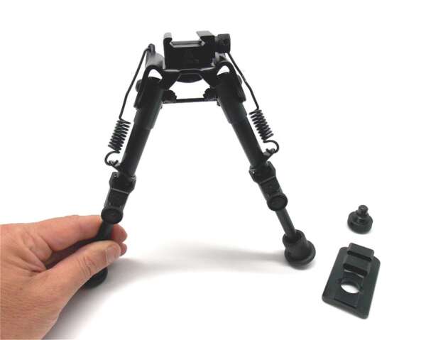 Bipiede UTG basculante medio per carabina - immagine 2