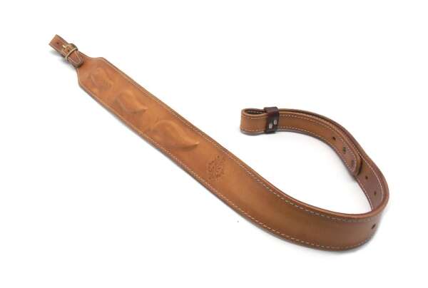 Bretella cinghia West Point in cuoio cucita a mano per carabina