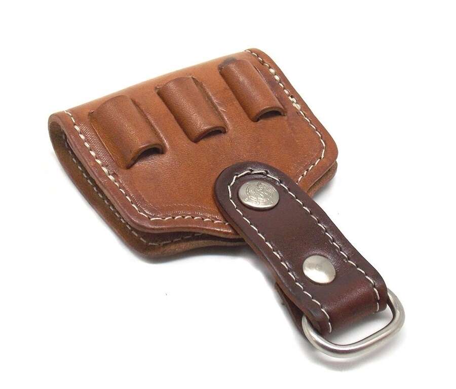Giberna West Point in cuoio 3 colpi per carabina calibro 3006 e 308