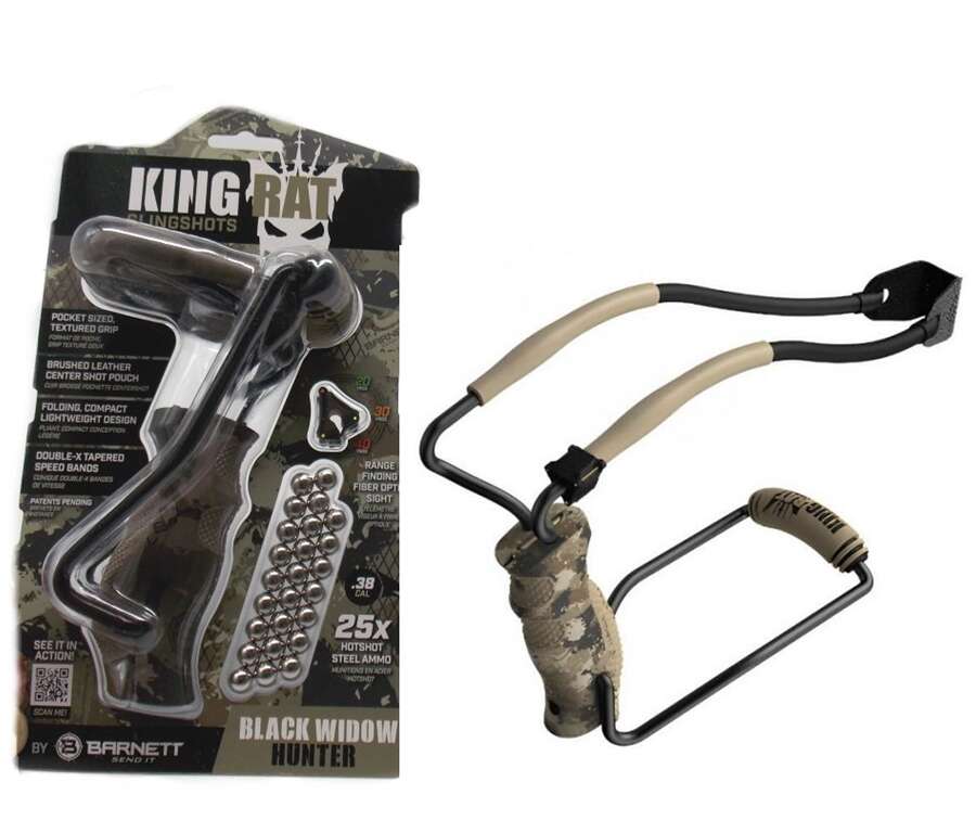 Fionda Barnett King Rat Hunter Camouflage da Caccia