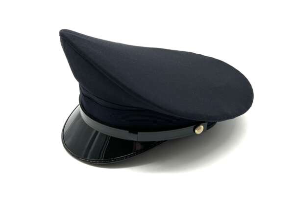 Berretto da Divisa blu uomo modello 11 in gabardina - 54 - immagine 2