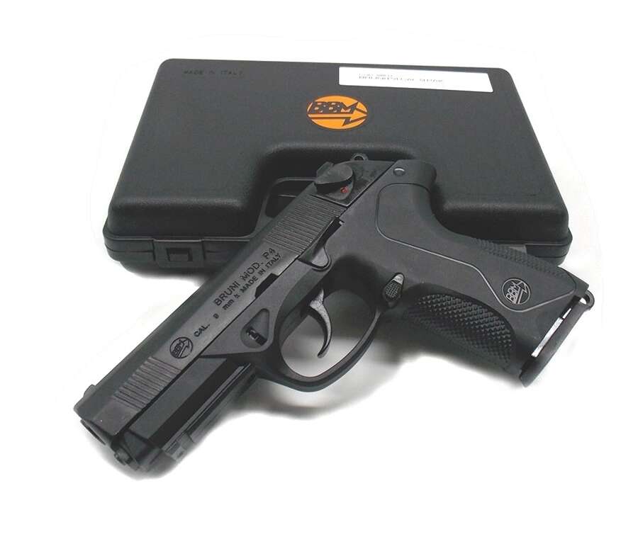 Pistola Bruni P4 nera a salve calibro 9 mm Top Firing