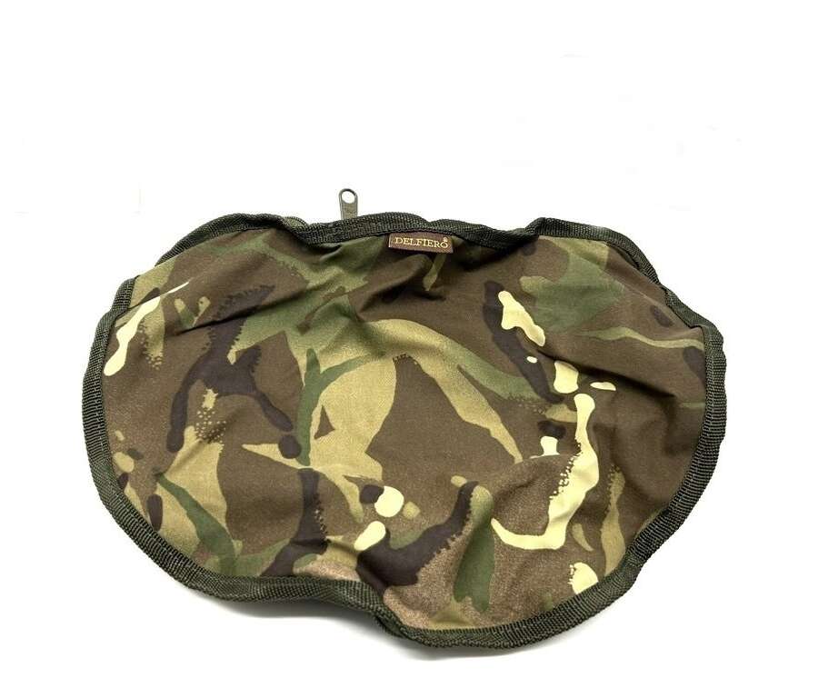 Foderina Coperta Mimetica con Cerniera DELFIERO per Cesta Funghi - M