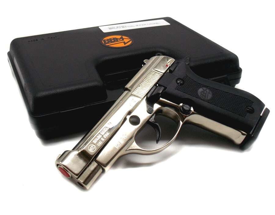Pistola Bruni a Salve 84 nikelata cal. 9 mm Top Firing