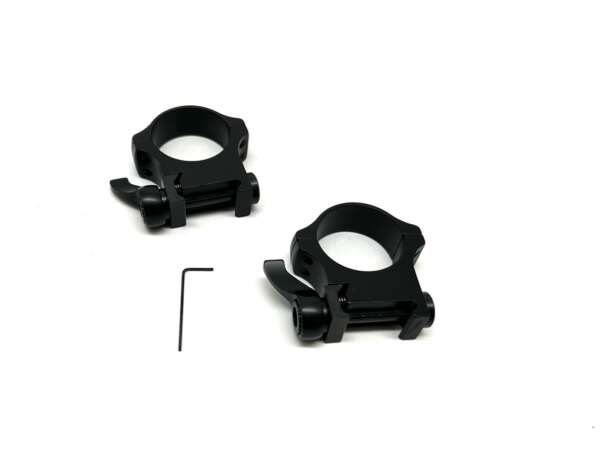 Attacco Rapido Recknagel 2 anelli da 30mm per base Weaver