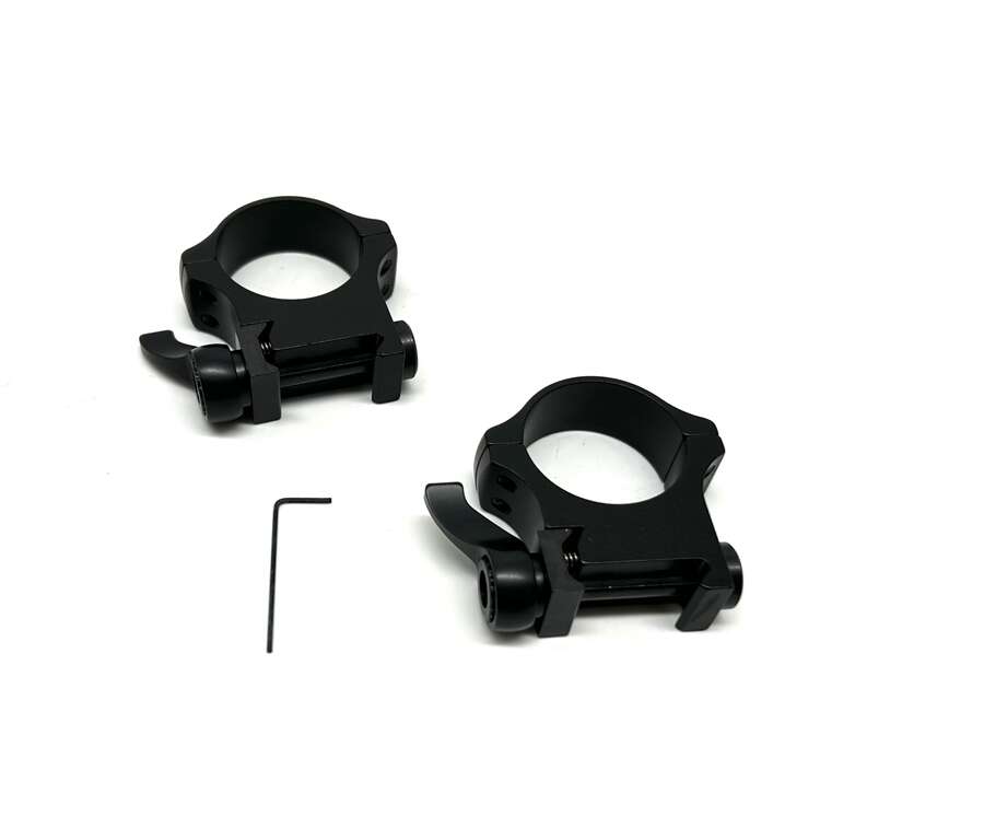 Attacco Rapido Recknagel 2 anelli da 30mm per base Weaver