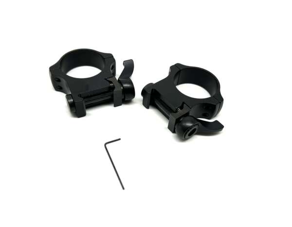Attacco Rapido Recknagel 2 anelli da 30mm per base Weaver - immagine 2