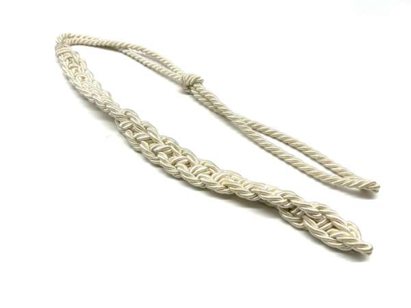 Cordone Nylon Panna per Camicia Banda Musicale - immagine 2