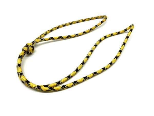 Cordone Nylon Giallo Nero per Camicia Banda Musicale - immagine 2