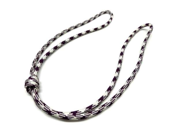 Cordone Nylon Bianco e Viola per Camicia Banda Musicale - immagine 2