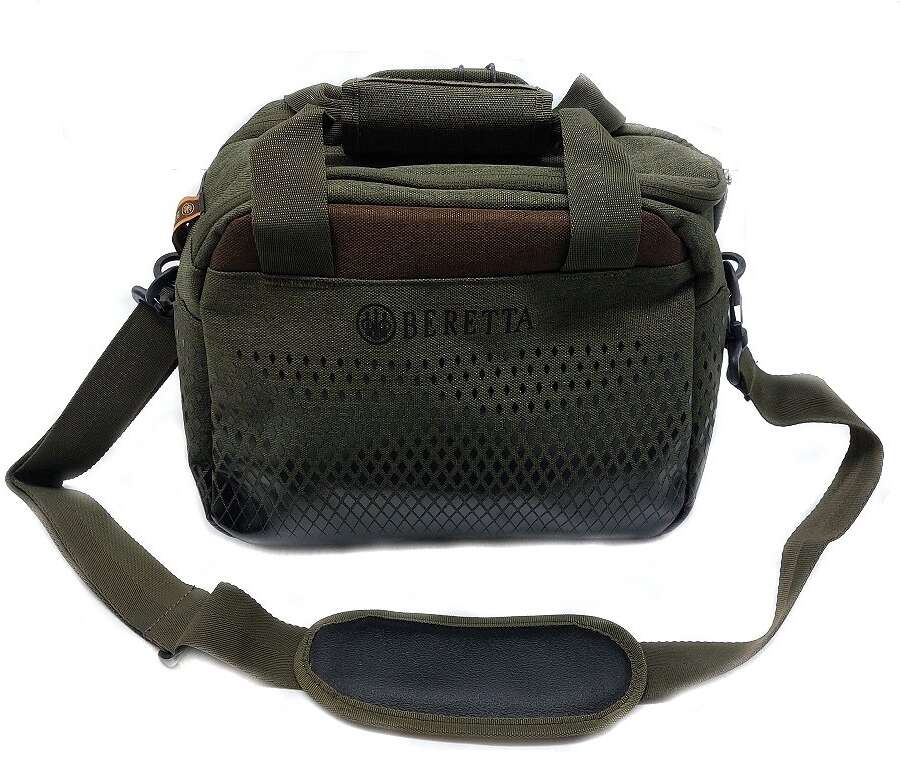 Borsa Beretta Verde Marrone Porta Cartucce 150 BS751T