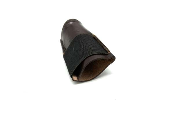 Copricanna Dewald in pelle per Fucile Drilling - immagine 2