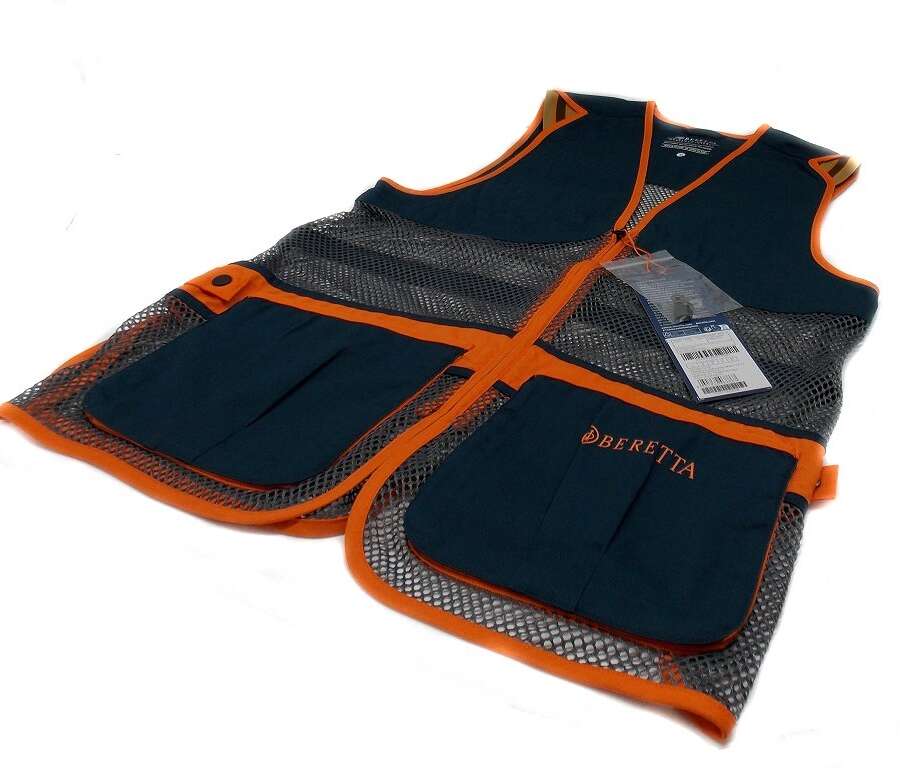 Gilet Tiro Beretta Rete GT67 Blu Arancio - M