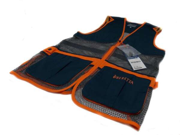 Gilet Tiro Beretta Rete GT67 Blu Arancio - XL