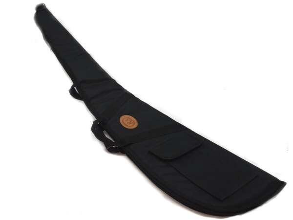 Fodero custodia per fucile cm 115 in nylon Nero con cerniera e tascone
