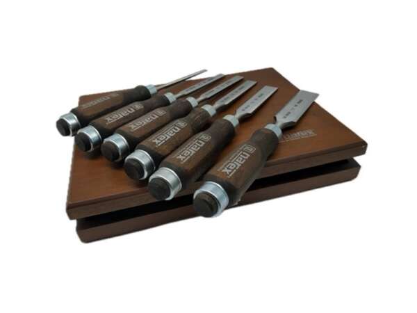Narex set di 6 scalpelli per Intaglio Scultura legno 853053 - immagine 2